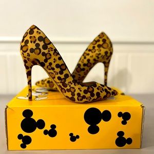 ALDO DISNEY MICKEY Leopard pumps